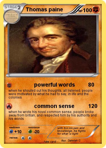 Pokemon Thomas paine
