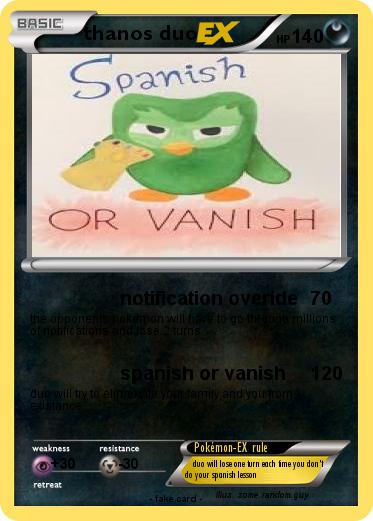Pokemon thanos duo