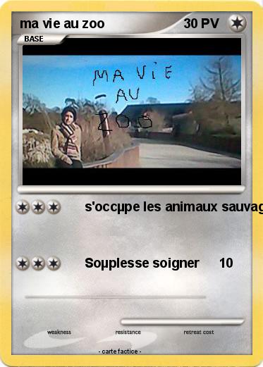 Pokemon ma vie au zoo
