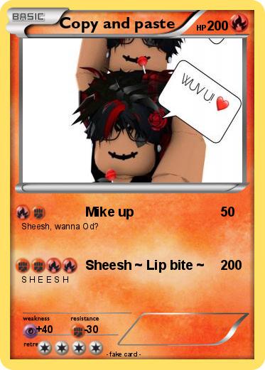 Pokemon Copy and paste