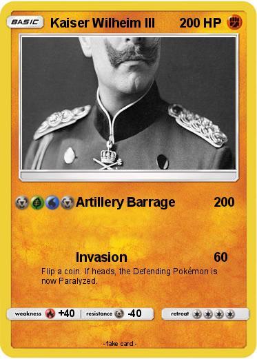 Pokemon Kaiser Wilheim III