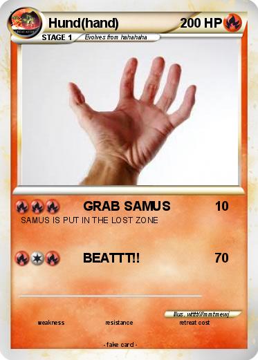 Pokemon Hund(hand)