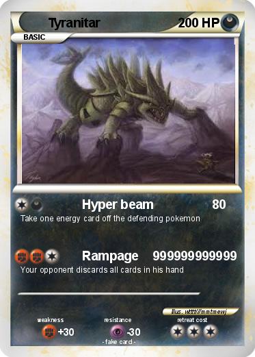 Pokemon Tyranitar