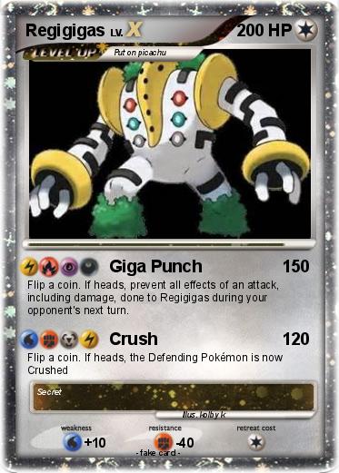 Pokemon Regigigas