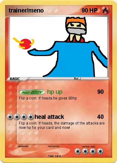 Pokemon trainer/meno