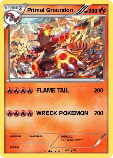 Pokemon Primal Groundon