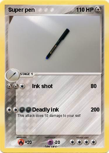 Pokemon Super pen