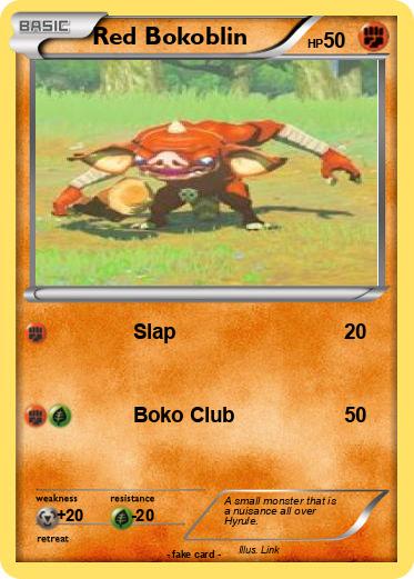 Pokemon Red Bokoblin