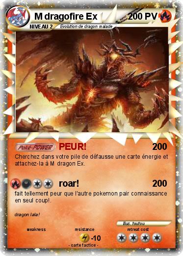 Pokemon M dragofire Ex