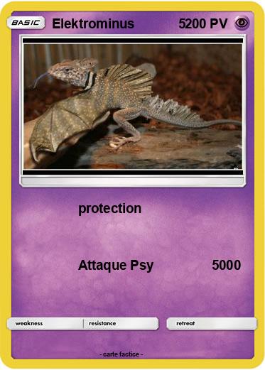 Pokemon Elektrominus            5