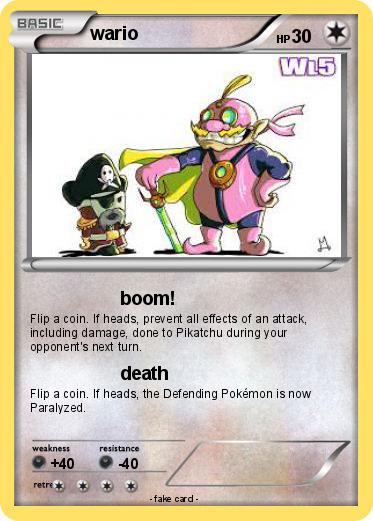 Pokemon wario