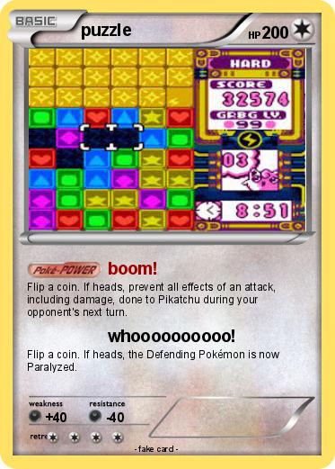 Pokemon puzzle