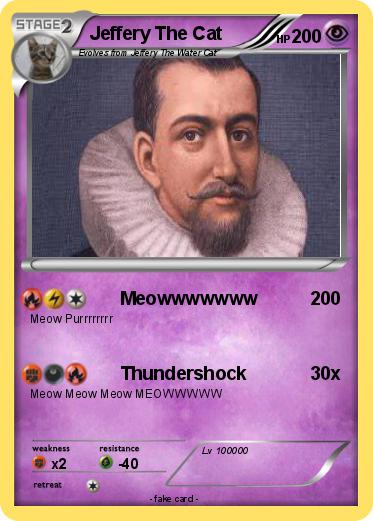 Pokemon Jeffery The Cat