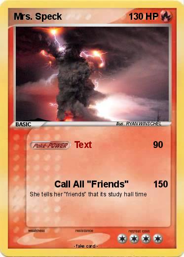 Pokemon Mrs. Speck