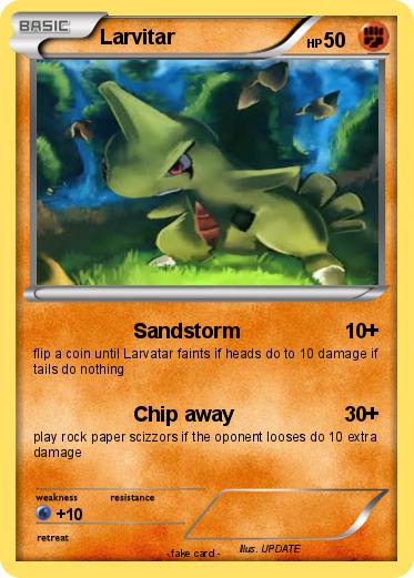Pokemon Larvitar