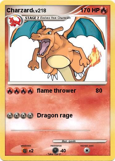 Pokemon Charzard