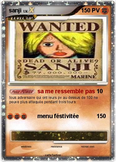 Pokemon sanji