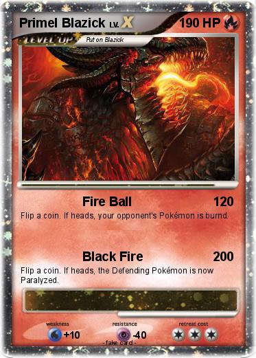 Pokemon Primel Blazick