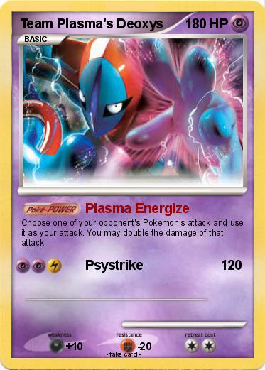 Pokemon Team Plasma's Deoxys