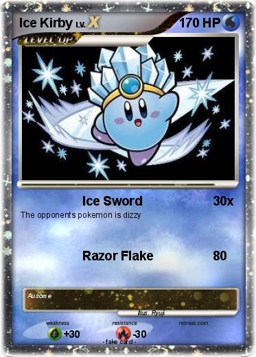 Pokemon Ice Kirby