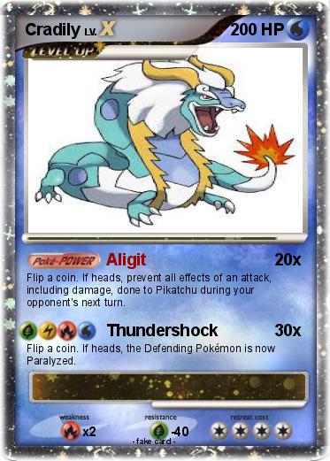 Pokemon Cradily