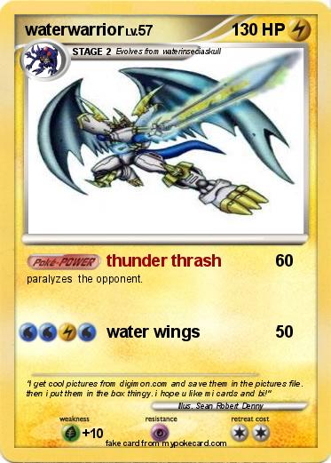 Pokemon waterwarrior