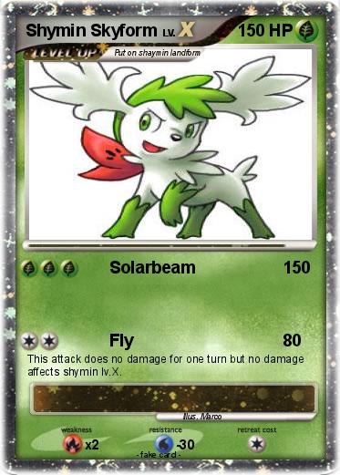 Pokemon Shymin Skyform