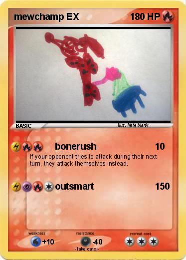 Pokemon mewchamp EX