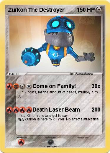 Pokemon Zurkon The Destroyer