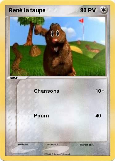 Pokemon René la taupe
