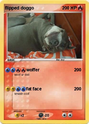 Pokemon flipped doggo
