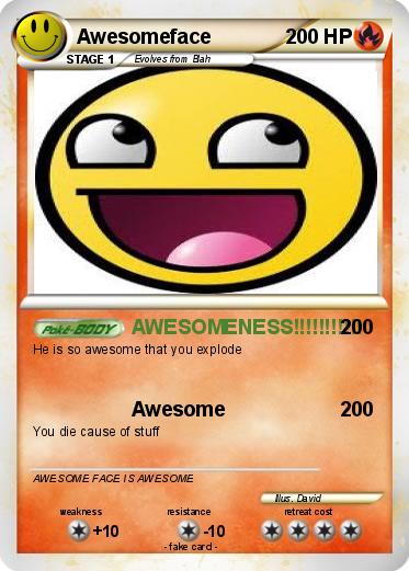 Pokemon Awesomeface
