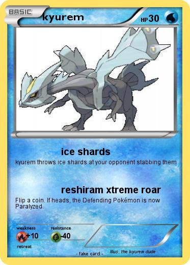 Pokemon kyurem