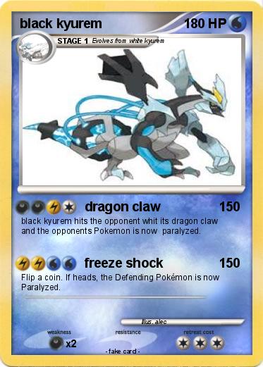 Pokemon black kyurem