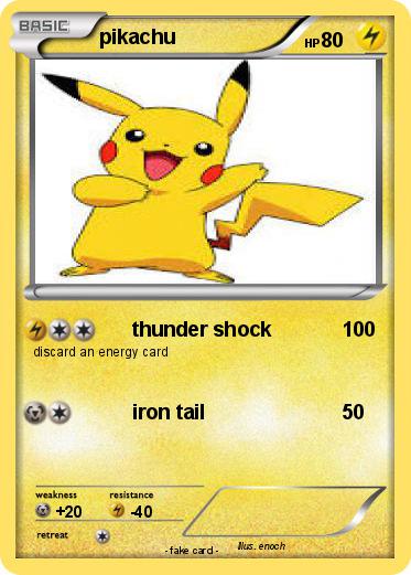 Pokemon pikachu