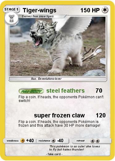 Pokemon Tiger-wings