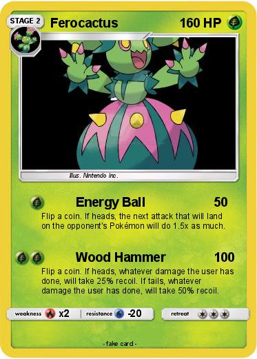 Pokemon Ferocactus