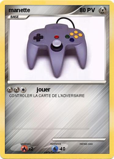 Pokemon manette