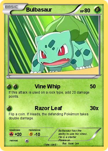 Pokemon Bulbasaur