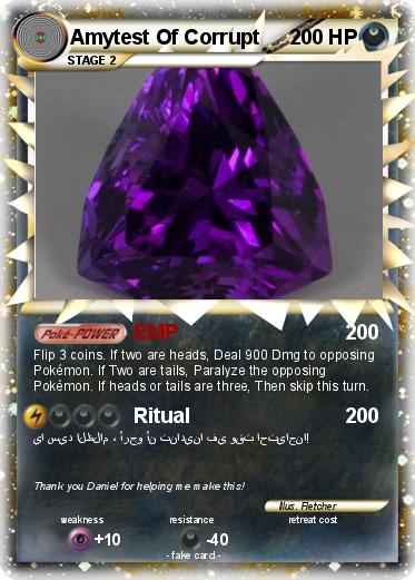 Pokemon Amytest Of Corrupt