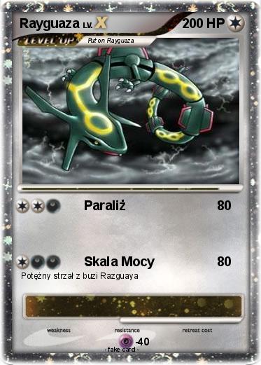 Pokemon Rayguaza