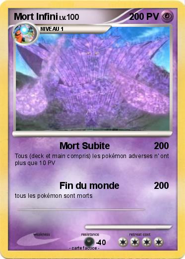 Pokemon Mort Infini