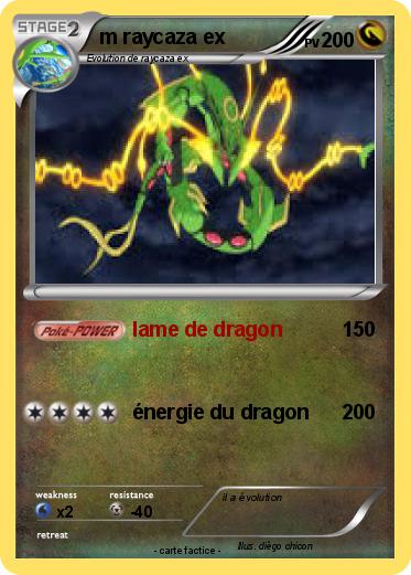 Pokemon m raycaza ex