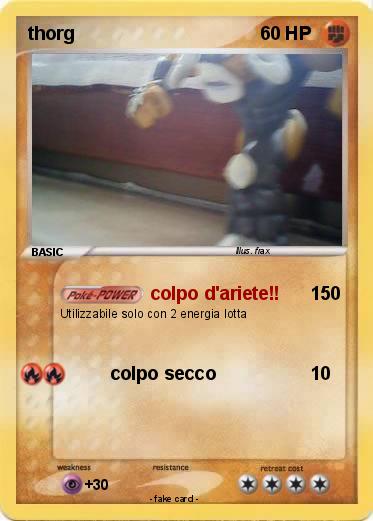 Pokemon thorg