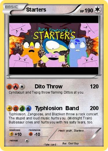 Pokemon Starters