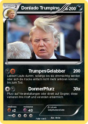 Pokemon Donlado Trumpino