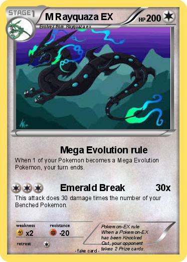 Pokemon M Rayquaza EX