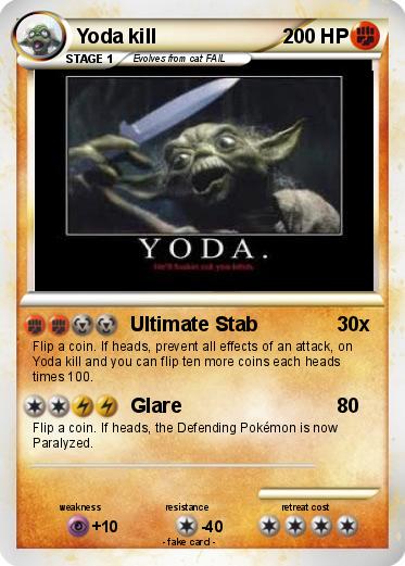 Pokemon Yoda kill