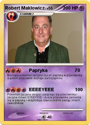 Pokemon Robert Makłowicz