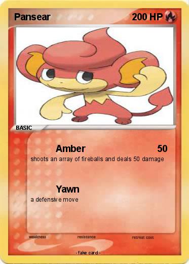 Pokemon Pansear